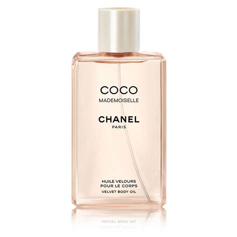 chanel coco mademoiselle velvet body oil 200ml